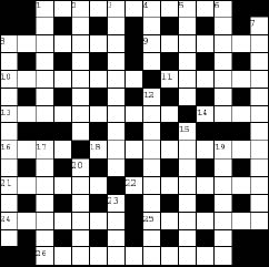 Anglo-American Crossword No.84